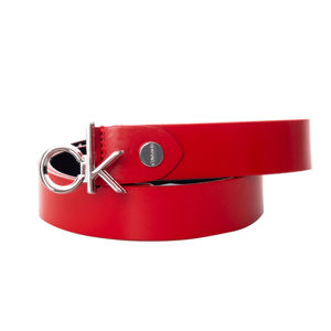 Calvin Klein dámský červený pásek - 90 (XA8)